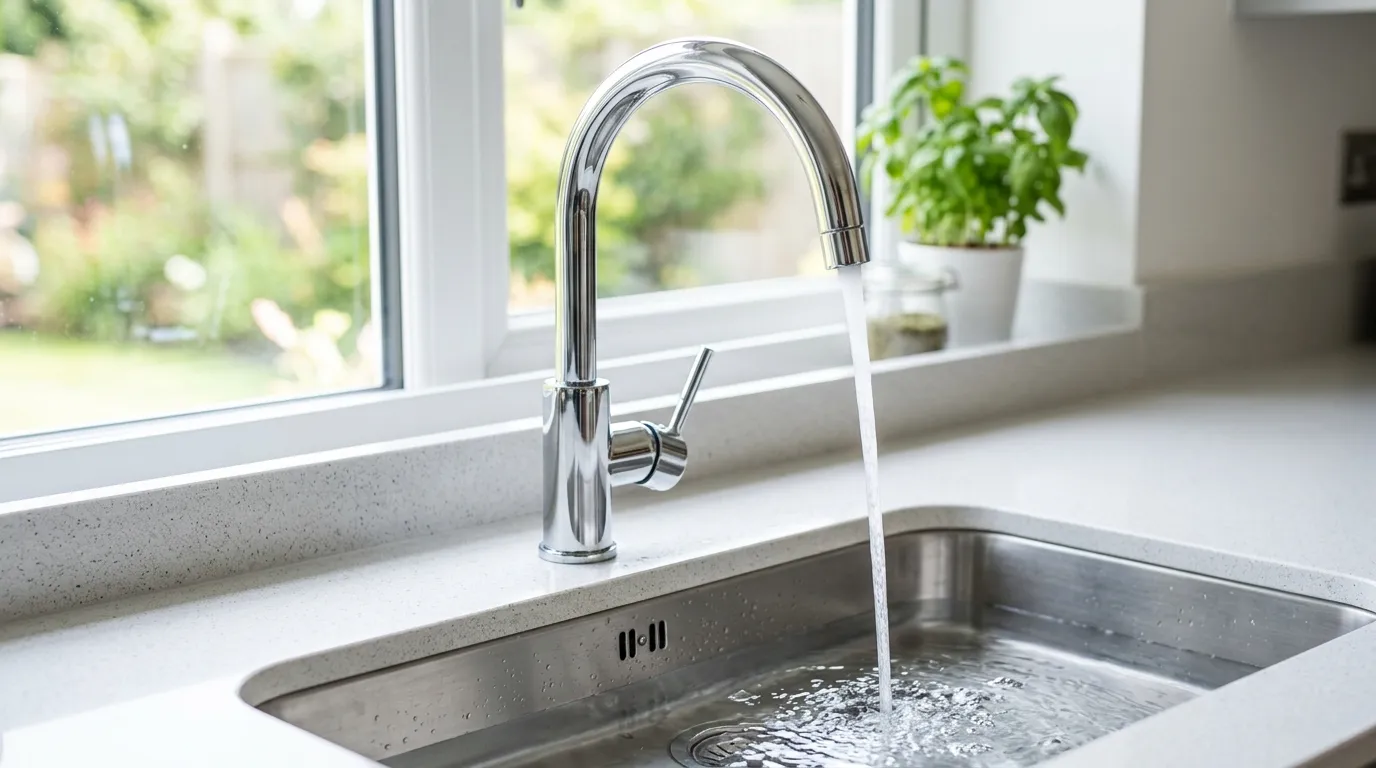 Local Plumbing Master Pros same day plumber fixing a faucet in Trinity, AL